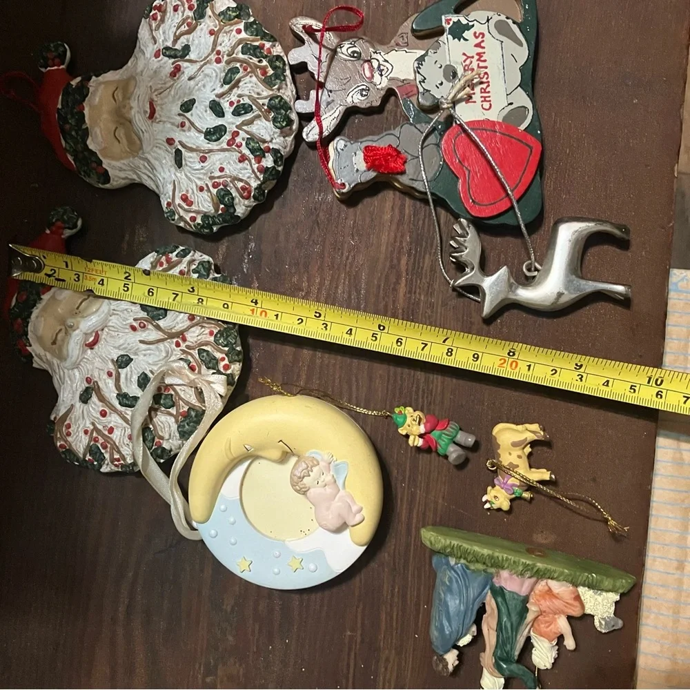 Assorted Lot of Vintage & Modern Christmas Ornaments